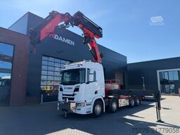 Scania R580 V8 8x2 Trekker/Bakwagen Palfinger PK 78002...