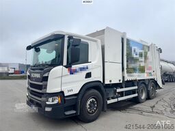 Scania P370 Waste Collection Truck with Washing System WA