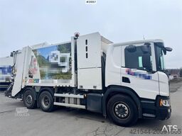 Scania P370 Waste Collection Truck with Washing System WA