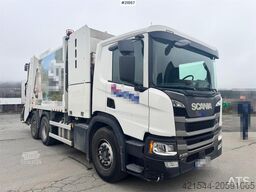 Scania P370 Waste Collection Truck with Washing System WA
