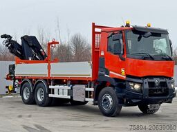 RENAULT C 430 *HIAB X - HIPRO 188 ES - 5 + FUNK* 6x4