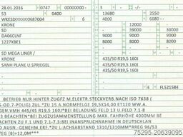 KRONE 3 Achs Mega Liftachse PalKasten TÜV12/25 LasiXL