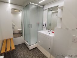 Rosemeier VE Badanhänger mit WC - silver H Toilettenanhänger
