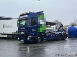 Scania R650 6x2 w/ 21 T hook. WATCH VIDEO