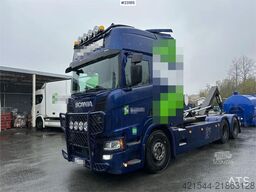Scania R650 6x2 w/ 21 T hook. WATCH VIDEO