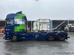Scania R650 6x2 w/ 21 T hook. WATCH VIDEO