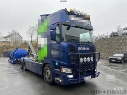Scania R650 6x2 w/ 21 T hook. WATCH VIDEO