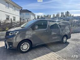 Toyota Proace van with 2 sets of tires.