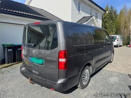 Toyota Proace van with 2 sets of tires.
