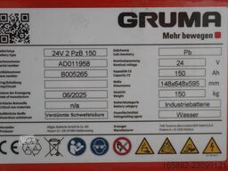 GRUMA 24 Volt 2 PzB 150 Ah