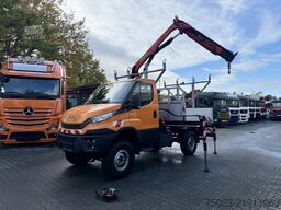 Furgone pick-up Iveco Daily 55S18W 4X4 Palfinger PK 7.501