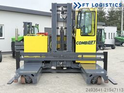 Carrello elevatore a 4 direzioni Combilift C3000STE TRIPLEX WIDE POSITIONER CABIN