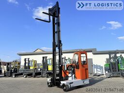 Carrello elevatore a 4 direzioni Hubtex DQ45G DUPLEX 5000 FORK-POSITIONER CABIN
