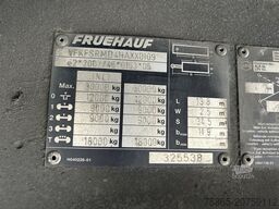 Fruehauf FSR MD4 / Box / Loadlift 2000 kg / Lift axle