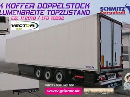SCHMITZ CARGOBULL SKO 24/CARRIER 1550/DOPPELSTOCK/BLUMEN 258tsd km