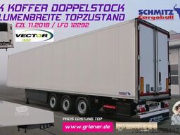 SCHMITZ CARGOBULL SKO 24/CARRIER 1550/DOPPELSTOCK/BLUMEN 258tsd km