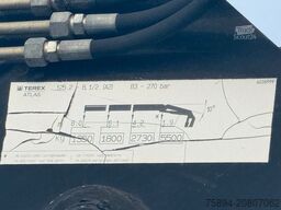 MAN TGA 26.350 * KIPPER 4,90m + TEREX ATLAS * 6x4 *