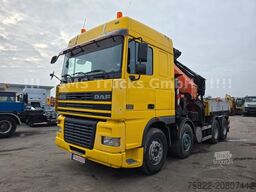 DAF 95XF / 8X4 / 35m Kran Palfinger PK90002 / WINCH