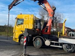 DAF 95XF / 8X4 / 35m Kran Palfinger PK90002 / WINCH
