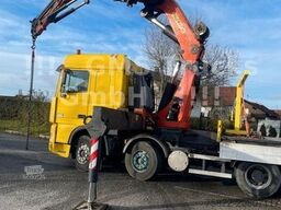DAF 95XF / 8X4 / 35m Kran Palfinger PK90002 / WINCH