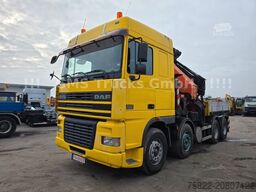 DAF 95XF / 8X4 / 35m Palfinger Kran PK 90002 / Winch
