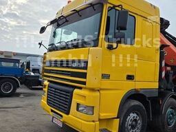 DAF 95XF / 8X4 / 35m Palfinger Kran PK 90002 / Winch