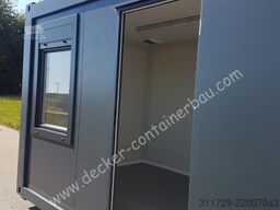 Decker Containerbau Kombicontainer, 20 ft halb Büro/ Lager