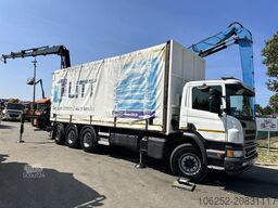 Scania P410 8x4 TRIDEM + CRANE HIAB 244 EP-4 HIDUO - R...