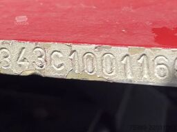 Stas Volume  40m3, 3 axels spring, Alu