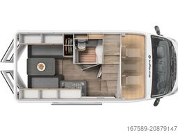SUNLIGHT Cliff 540 RT Vanlife, Autom,190Ah,AKTIONSPREIS