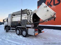 Volvo FM 300 6x6 WASTE 4 + CLEAN WATER 8 m3 / VACUUM ...