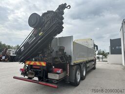 MAN TGX 26.440 6X2 HIAB Kran mit 7 Ausschübe