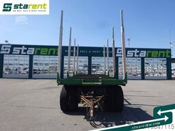  Riedler Holzrungen Anhänger Achswaage TÜV 11/25