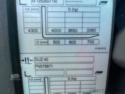 JUNGHEINRICH DFG540s Duplex hydr. Zinken Drehgerät