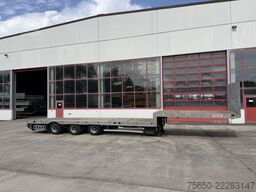 Möslein STO 3 Schwebheim  3 Achs Satteltieflader Plato 45 t GGfür Fertigteile, Baumaschinen