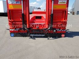 KÄSSBOHRER Tieflader Lowbed SLA3 Radmulde/Wheel Recess