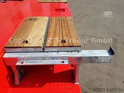 KÄSSBOHRER Tieflader Lowbed SLA3 Radmulde/Wheel Recess