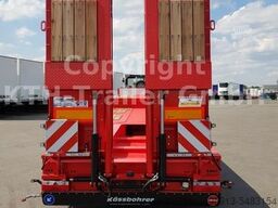 KÄSSBOHRER Tieflader Lowbed SLA3 Radmulde/Wheel Recess