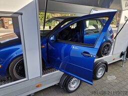 Debon Car go Roadster 1000 Fahrzeugtransport Anhänger 100km/H Pullman Fahrwerk