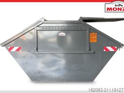 Monza 10 m³ - Absetzmulde - Stahldeckel