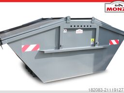 Monza 10 m³ - Absetzmulde - Stahldeckel