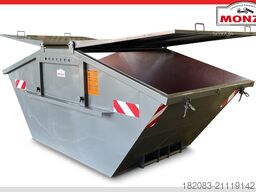 Monza 7 m³ - Absetzmulde - Stahldeckel