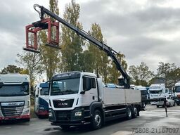 MAN TGS 26.440 Baustoff Hiab XS177 K Lenk Navi