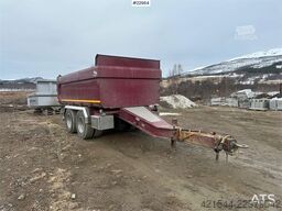  Elbo 2 axle dump trailer w/ remote control – just