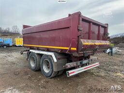  Elbo 2 axle dump trailer w/ remote control – just