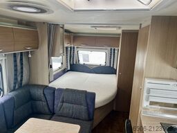 BÜRSTNER 550 TK Etagen Vorzelt Mover Festbett Dusche