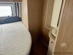 BÜRSTNER 550 TK Etagen Vorzelt Mover Festbett Dusche