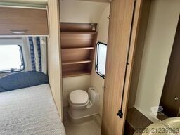 BÜRSTNER 550 TK Etagen Vorzelt Mover Festbett Dusche