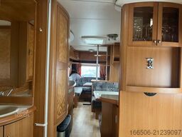 HOBBY 650 KMFE Etagenbetten Festbett Vorzelt Mover