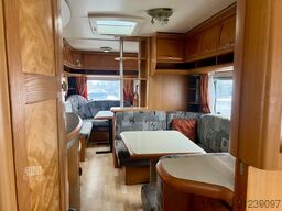 HOBBY 650 KMFE Etagenbetten Festbett Vorzelt Mover